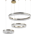 Dimbar kristallkrona på vajer THALIA LED/120W/230V 3000-6000K + fjärrkontroll