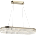 Dimbar LED-kristallkrona på vajer THALIA LED/50W/230V 3000-6000K + fjärrkontroll