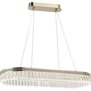 Dimbar LED-kristallkrona på vajer THALIA LED/50W/230V 3000-6000K + fjärrkontroll