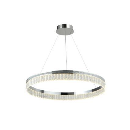 Dimbart LED-kristallkrona på vajer THALIA LED/55W/230V 3000-6000K Ø 80 cm + fjärrkontroll