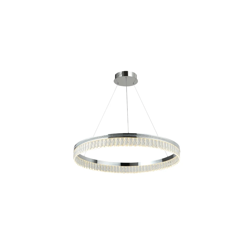 Dimbart LED-kristallkrona på vajer THALIA LED/55W/230V 3000-6000K Ø 80 cm + fjärrkontroll