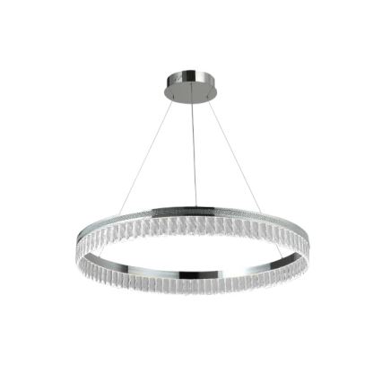 Dimbart LED-kristallkrona på vajer THALIA LED/55W/230V 3000-6000K Ø 80 cm + fjärrkontroll