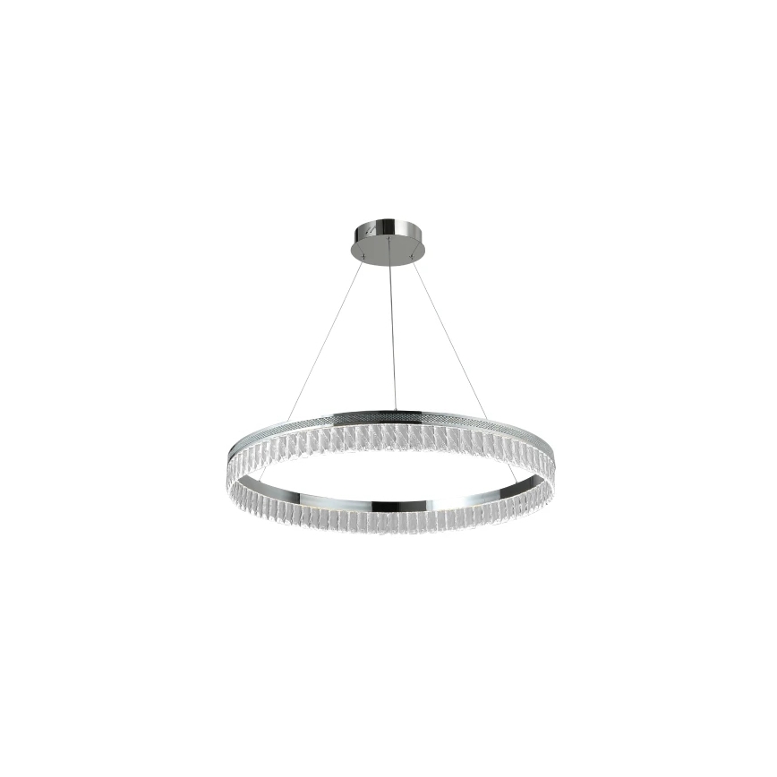 Dimbart LED-kristallkrona på vajer THALIA LED/55W/230V 3000-6000K Ø 80 cm + fjärrkontroll