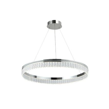 Dimbart LED-kristallkrona på vajer THALIA LED/55W/230V 3000-6000K Ø 80 cm + fjärrkontroll