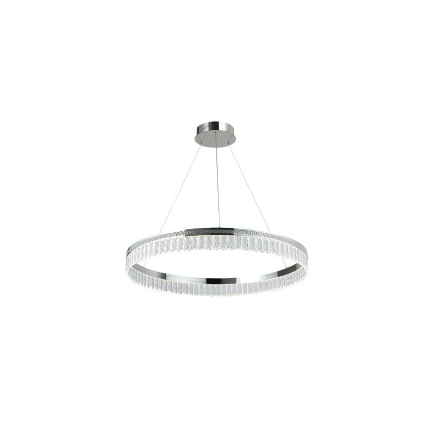 Dimbart LED-kristallkrona på vajer THALIA LED/55W/230V 3000-6000K Ø 80 cm + fjärrkontroll
