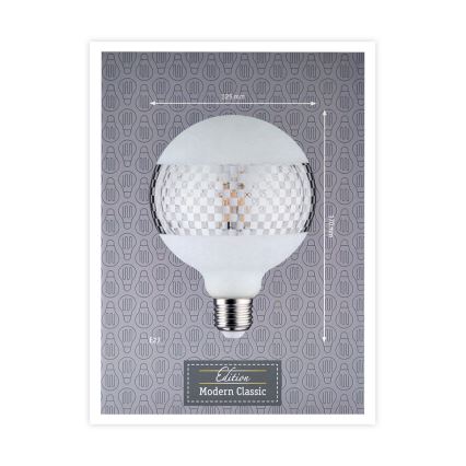 Dimbar LED-lampa CLASSIC G125 E27/4,5W/230V 2600K - Paulmann 28742