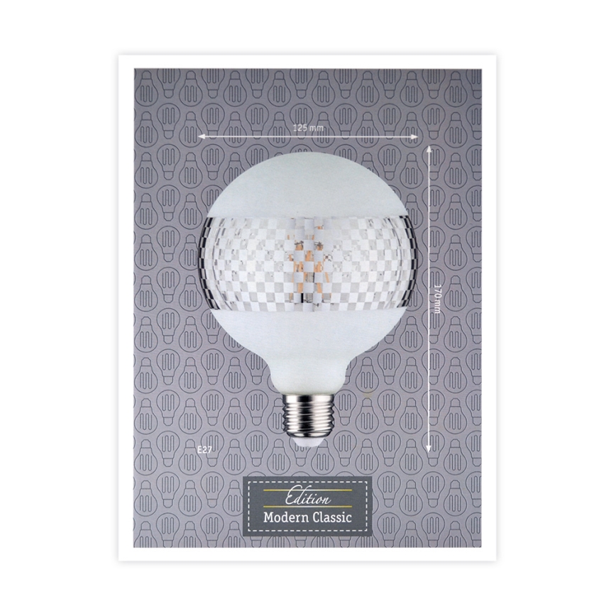 Dimbar LED-lampa CLASSIC G125 E27/4,5W/230V 2600K - Paulmann 28742
