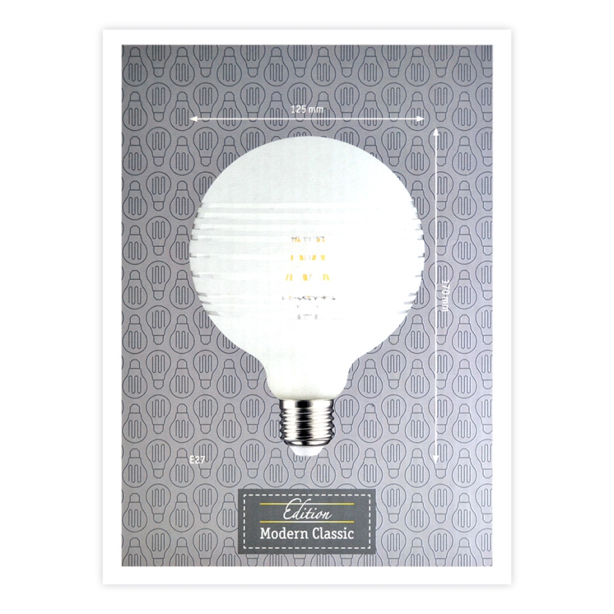 Dimbar LED-lampa CLASSIC G125 E27/4,5W/230V 2600K - Paulmann 28744