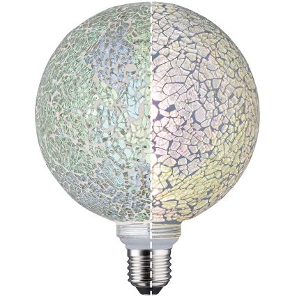 Dimbar LED-lampa mosiak G125 E27/5W/230V 2700K - Paulmann 28745