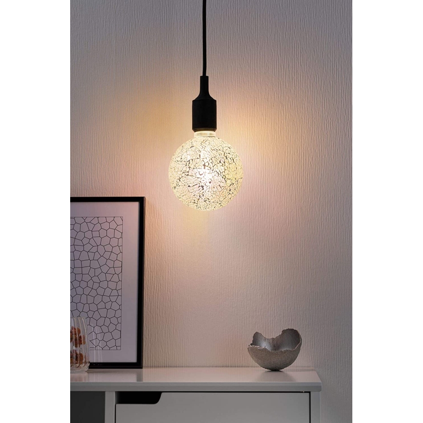 Dimbar LED-lampa mosiak G125 E27/5W/230V 2700K - Paulmann 28745