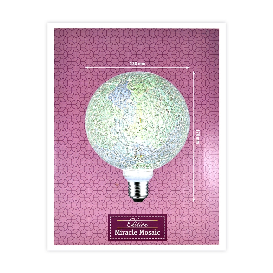 Dimbar LED-lampa mosiak G125 E27/5W/230V 2700K - Paulmann 28745