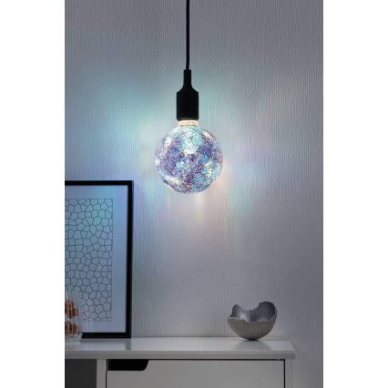 Dimbar LED-lampa mosiak G125 E27/5W/230V 2700K - Paulmann 28750