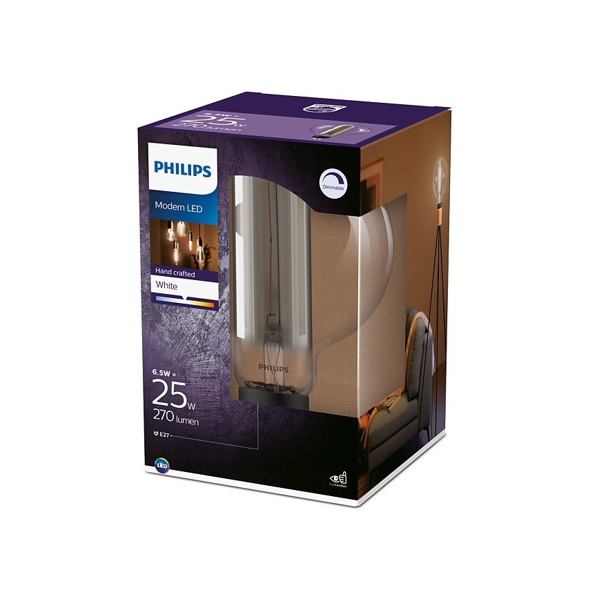 Dimbar LED-lampa Philips E27/6,5W/230V 3000K
