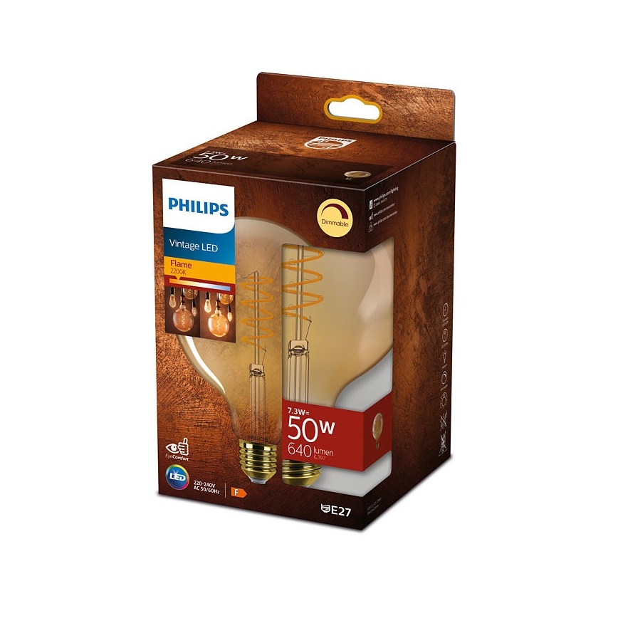 Dimbar LED-lampa Philips E27/7W/230V 2200K