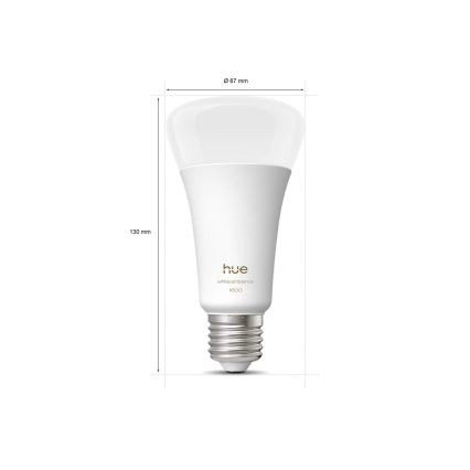 Dimbar LED-lampa Philips Hue WHITE AMBIANCE E27/11,8W/230V 1000-20000K