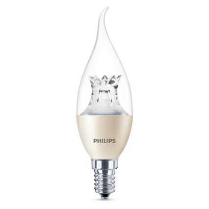 Dimbar LED-lampa Philips Warm Glow  E14/4W/230V - ljus 2200 - 2700K