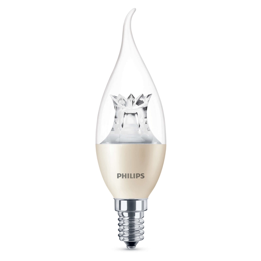 Dimbar LED-lampa Philips Warm Glow  E14/4W/230V - ljus 2200 - 2700K