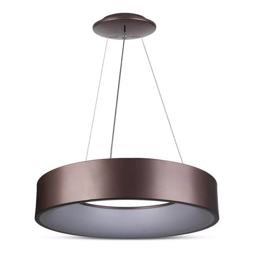 Dimbar LED-lampakrona med snöre 1xLED/20W/230V