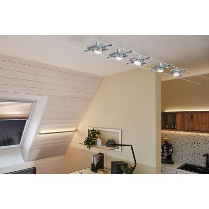Dimbar LED-lampen Strålkastare  GU5.3/6.5W/12V 2700K – Paulmann 28759