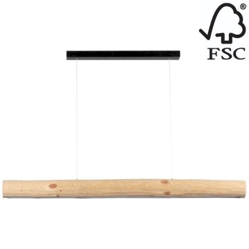 Dimbar LED-ljuskrona med snöre LUCAS LED/33W/230V tall - FSC-certifierad