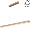 Dimbar LED-ljuskrona med snöre SMAL LED/28,5W/230V - FSC-certifierad