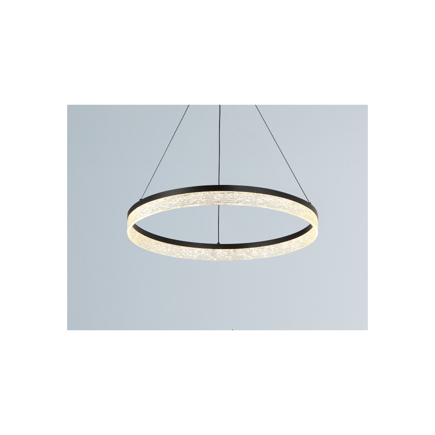 Dimbar LED-pendellampa på vajer ALIANZ LED/45W/230V 3000-6000K Ø 60 cm + fjärrkontroll
