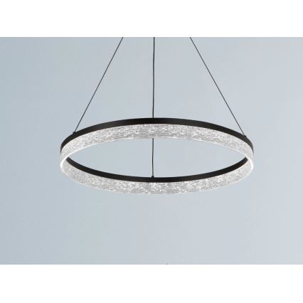Dimbar LED-pendellampa på vajer ALIANZ LED/45W/230V 3000-6000K Ø 60 cm + fjärrkontroll