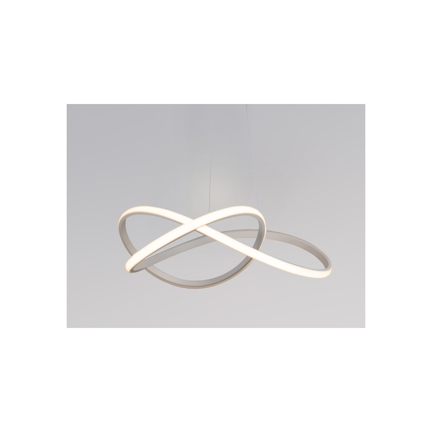Dimmbar LED-pendellampa på vajer LED/85W/230V 3000-6500K Ø 60 cm + fjärrkontroll