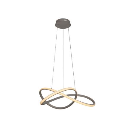 Dimmbar LED-pendellampa på vajer LED/85W/230V 3000-6500K Ø 60 cm + fjärrkontroll