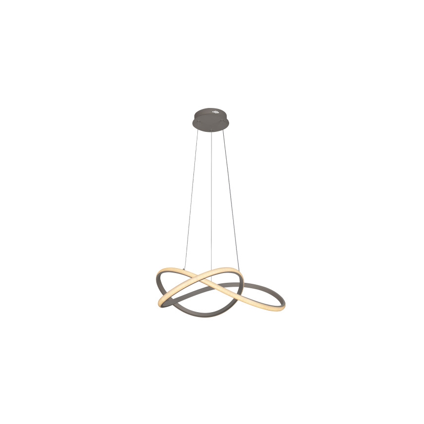 Dimmbar LED-pendellampa på vajer LED/85W/230V 3000-6500K Ø 60 cm + fjärrkontroll
