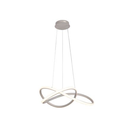 Dimmbar LED-pendellampa på vajer LED/85W/230V 3000-6500K Ø 60 cm + fjärrkontroll