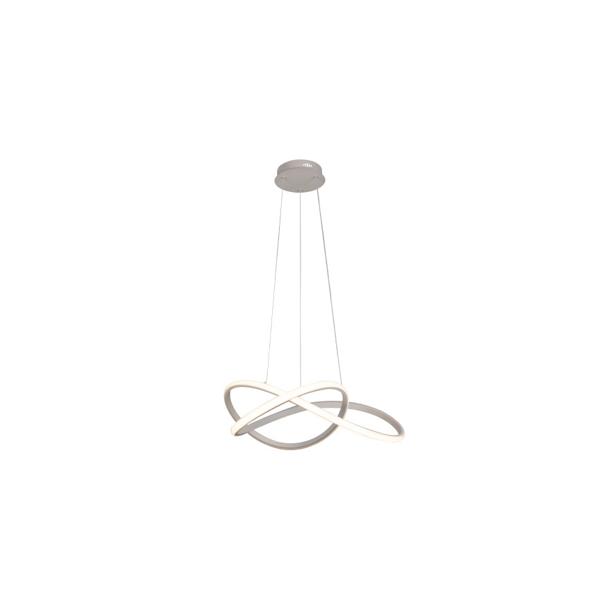 Dimmbar LED-pendellampa på vajer LED/85W/230V 3000-6500K Ø 60 cm + fjärrkontroll