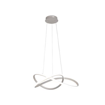 Dimmbar LED-pendellampa på vajer LED/85W/230V 3000-6500K Ø 60 cm + fjärrkontroll