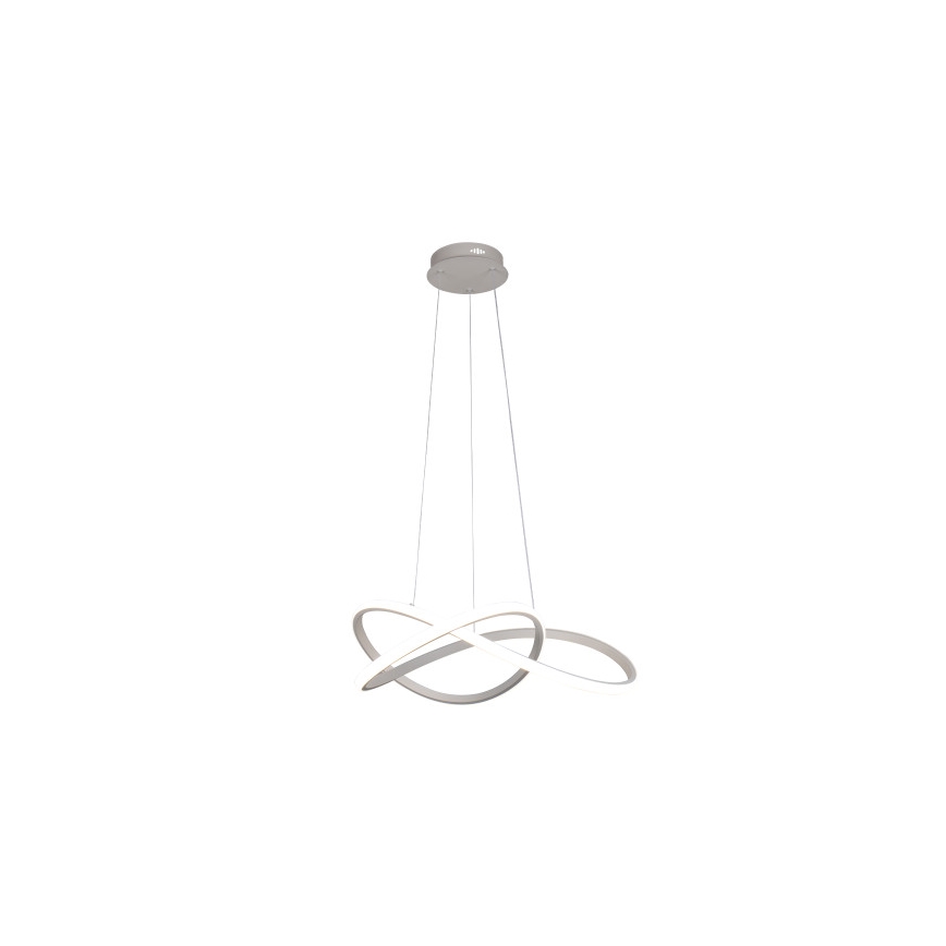Dimmbar LED-pendellampa på vajer LED/85W/230V 3000-6500K Ø 60 cm + fjärrkontroll