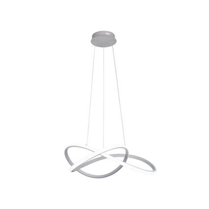 Dimmbar LED-pendellampa på vajer LED/85W/230V 3000-6500K Ø 60 cm + fjärrkontroll