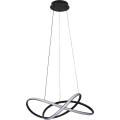 Dimbar LED-pendel på vajer LED/85W/230V 3000–6500K Ø60 cm + fjärrkontroll