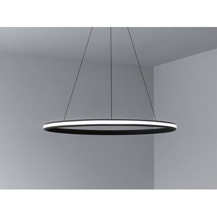 LED-dimbar pendel på vajer LED/55W/230V 3000-6500K Ø 60 cm + fjärrkontroll