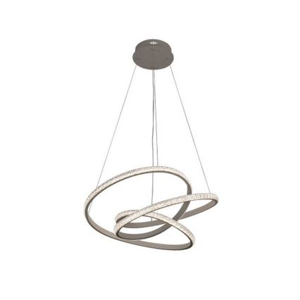 Dimbar LED-pendellampa på kabel, 90 W, 230 V, 3000–6500 K, Ø 47 cm – med fjärrkontroll