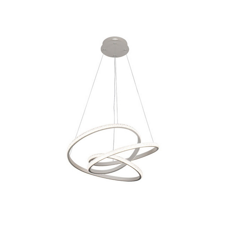 Dimbar LED-pendellampa på kabel, 90 W, 230 V, 3000–6500 K, Ø 47 cm – med fjärrkontroll