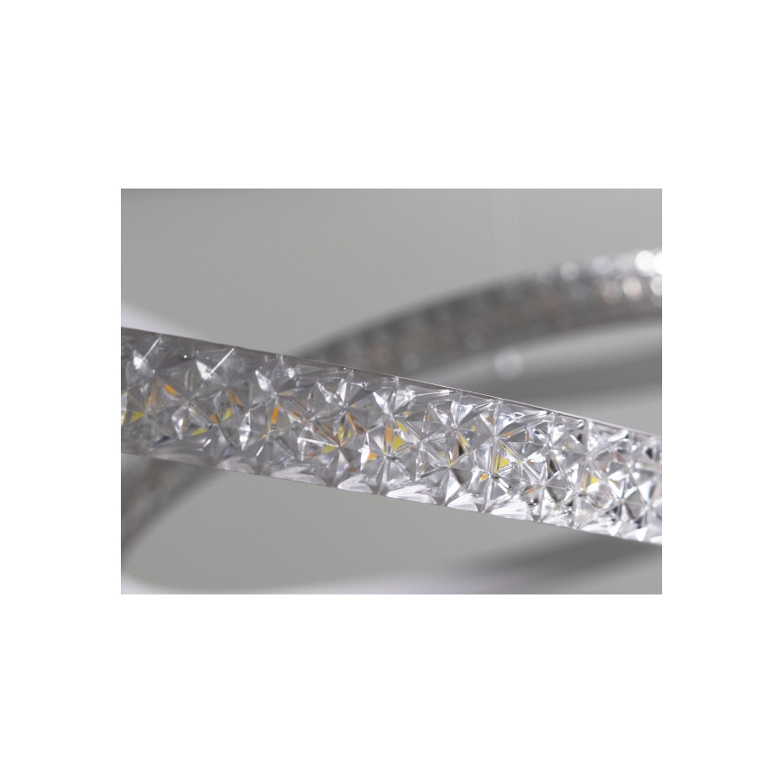 Dimbar LED-pendellampa på kabel, 90 W, 230 V, 3000–6500 K, Ø 47 cm – med fjärrkontroll