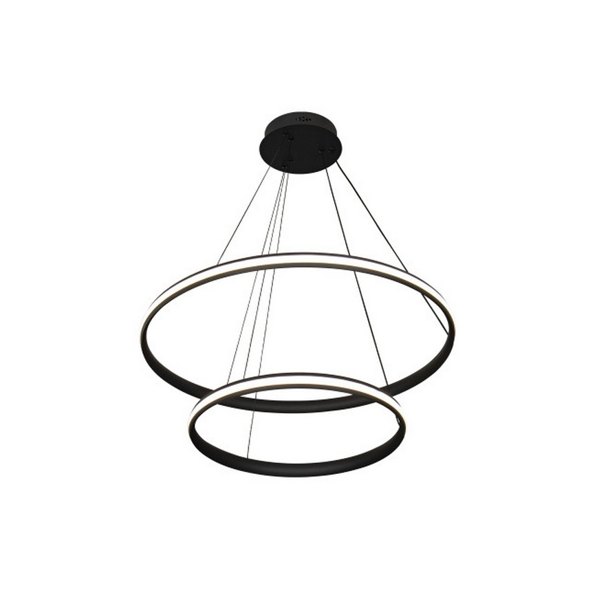 Dimbar LED-taklampa på vajer LED/90W/230V 3000-6500K Ø 60 cm + fjärrkontroll