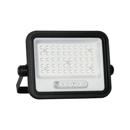 Dimbar LED-solreflektor LED/100W/3,2V 2000-8000K IP65 5000 mAh svart + fjärrkontroll