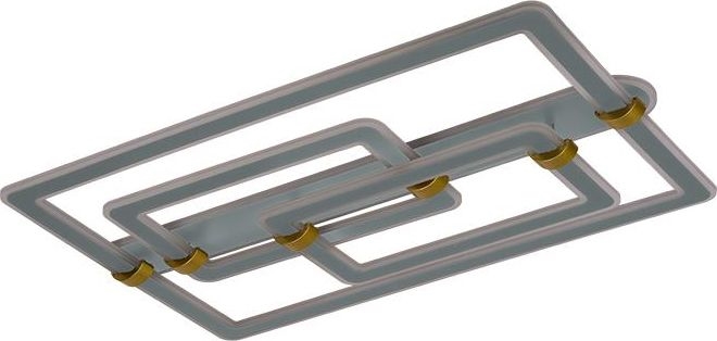 Dimbar LED-takarmatur, 280 W, 230 V, 3000–6500 K, med fjärrkontroll