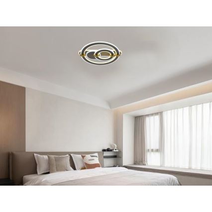 Dimbar LED-taklampa LED/120W/230V 3000-6500K + fjärrkontroll