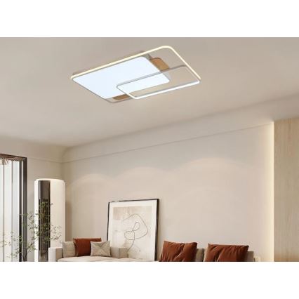Dimbar LED-taklampa LED/280W/230V 3000-6500K + fjärrkontroll