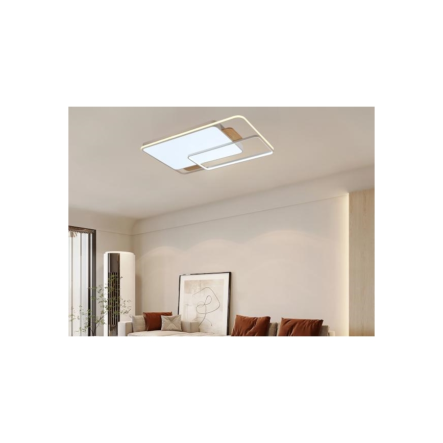 Dimbar LED-taklampa LED/280W/230V 3000-6500K + fjärrkontroll
