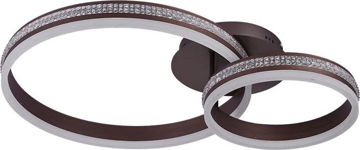 Dimbar LED-taklampa, ytmonterad, 110W/230V, 3000–6500 K + fjärrkontroll
