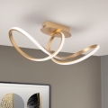 Dimbar LED ytmonterad ljuskrona CIRCUS LED/30W/230V guld