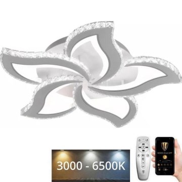 Dimbar LED ytmonterad ljuskrona LED/100W/230V 3000-6500K + fjärrkontroll