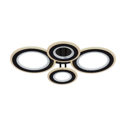 Dimbar LED ytmonterad ljuskrona LED/100W/230V 3000-6500K + fjärrkontroll